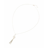ゴールド(95) | タッセルアクセントモチーフネックレス | eur3