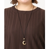 三日月モチーフメタルトップネックレス | eur3 | 詳細画像1 