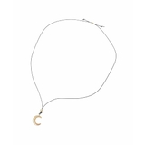 三日月モチーフメタルトップネックレス | eur3 | 詳細画像3 