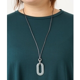 ライトグレー(91) | 2WAYオーバルネックレス | eur3