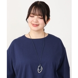 シルバー(96) | 異素材モチーフトップコードネックレス | eur3