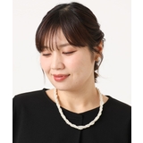 アイボリー | ツイストパールネックレス | eur3