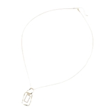 スクエアビジューデザインネックレス | eur3 | 詳細画像4 