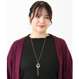 ゴールド(95) | 三連リングネックレス | eur3