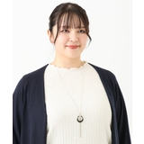 シルバー(96) | 三連リングネックレス | eur3