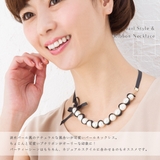 淡水パール風＆リボン ネックレス ネックレス | Jewel vox | 詳細画像4 