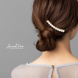 パールライン シンプル夜会巻コーム ヘアアクセサリー | Jewel vox | 詳細画像1 