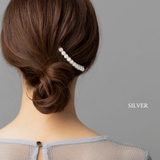 パールライン シンプル夜会巻コーム ヘアアクセサリー | Jewel vox | 詳細画像6 