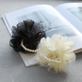 パール＆ストーン付き ラメレース フラワー | Jewel vox | 詳細画像8 