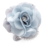 ブルーグレー | ３粒ストーン ローズ in | Jewel vox