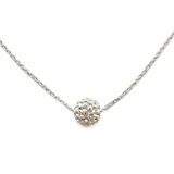 【6mm】シルバー | 16K ニッケルフリー パヴェボール | Jewel vox