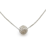 【8mm】シルバー | 16K ニッケルフリー パヴェボール | Jewel vox