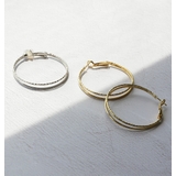 ニッケルフリー 16Kコーティング 2連フープ | Jewel vox | 詳細画像3 