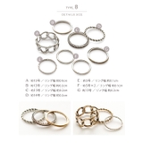 マルチデザイン リングセット 指輪 | Jewel vox | 詳細画像4 