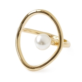 ゴールド | ニッケルフリー オーバル パール | Jewel vox