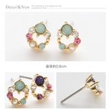 チタン製ポスト スワロフスキー クリスタル | Jewel vox | 詳細画像15 