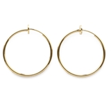 ゴールド | フープ シンプル イヤリング | Jewel vox