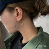 フープピアス シンプル イヤリング | Jewel vox | 詳細画像6