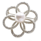 【F】シルバー | ブローチ 卒園式 卒業式 | Jewel vox