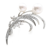 【D】シルバー | ブローチ 卒園式 卒業式 | Jewel vox