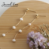 ピアス レディース ライスパール | Jewel vox | 詳細画像1 