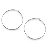 【XLサイズ】シルバー | ピアス ステンレス サージカルステンレス | Jewel vox