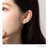 イヤーカフ ゴールド シルバー | Jewel vox | 詳細画像7 