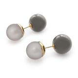 【ピアス】グレージュ | ピアス イヤリング 金属アレルギー | Jewel vox