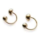 【B】ゴールド | イヤリング マグネット 金属アレルギー | Jewel vox