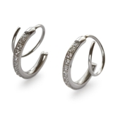 シルバー | ピアス ステンレス製 レディース | Jewel vox