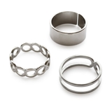 シルバー | 指輪 リング ステンレス製 | Jewel vox