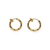 【Sサイズ】ゴールド | イヤリング ステンレス製 レディース | Jewel vox