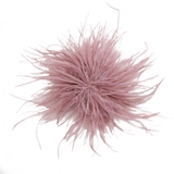 パープル | コサージュ ブローチ フェザー | Jewel vox