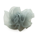 グレー | コサージュ ブローチ フリル | Jewel vox