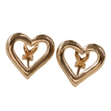 【ハート】ゴールド | イヤリング バネ式 ニッケルフリー | Jewel vox