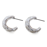 シルバー | ピアス レディース アクリル樹脂 | Jewel vox