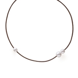 ブラウン | ネックレス チョーカー 金属アレルギー | Jewel vox