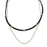 ブラック×ゴールド | ネックレス ショートネックレス レディース | Jewel vox