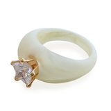 【スター】ホワイト | リング 指輪 レディース | Jewel vox