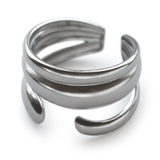 シルバー | リング 指輪 ステンレス製 | Jewel vox