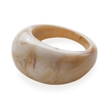 アイボリー×ブラウン | リング 指輪 レディース | Jewel vox