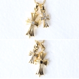 ◆roshell コンビクロスネックレス◆ネックレス メンズ | JIGGYS SHOP | 詳細画像3