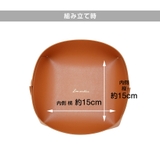 収納グッズ レザートレイ 折り畳み | JOCOSA | 詳細画像3