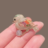 ブローチ 華やか 鳥モチーフ | JS FASHION | 詳細画像3 