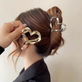 ヘアクリップ ハートモチーフ シンプル | JS FASHION | 詳細画像2 