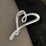 ヘアクリップ バンスクリップ ハートモチーフ | JS FASHION | 詳細画像6 