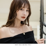 イニシャルサークルネックレス | JULIA BOUTIQUE | 詳細画像5