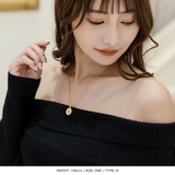 イニシャルサークルネックレス | JULIA BOUTIQUE | 詳細画像10