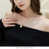 イニシャルサークルネックレス | JULIA BOUTIQUE | 詳細画像12