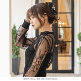 リボン付きバンスクリップ | JULIA BOUTIQUE | 詳細画像5
